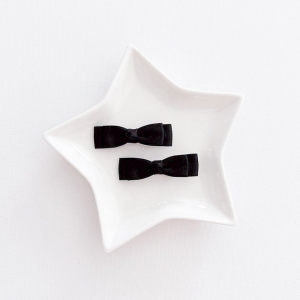 Girl Hair Clip Bow School Pair (GHP6240)